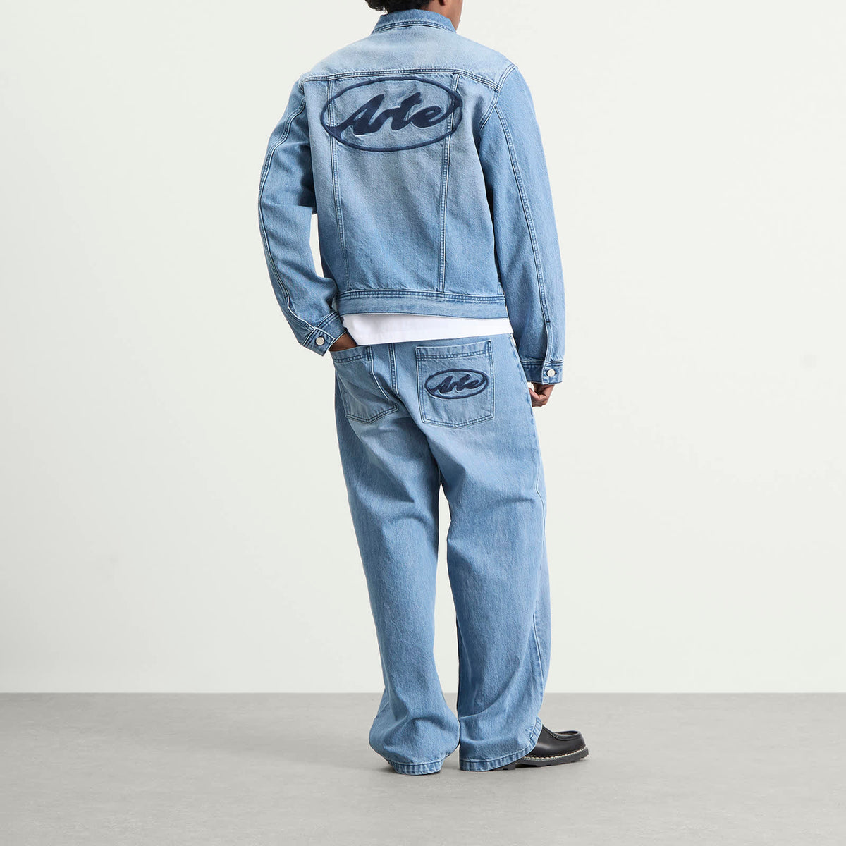Arte Circle Logo Denim Jacket