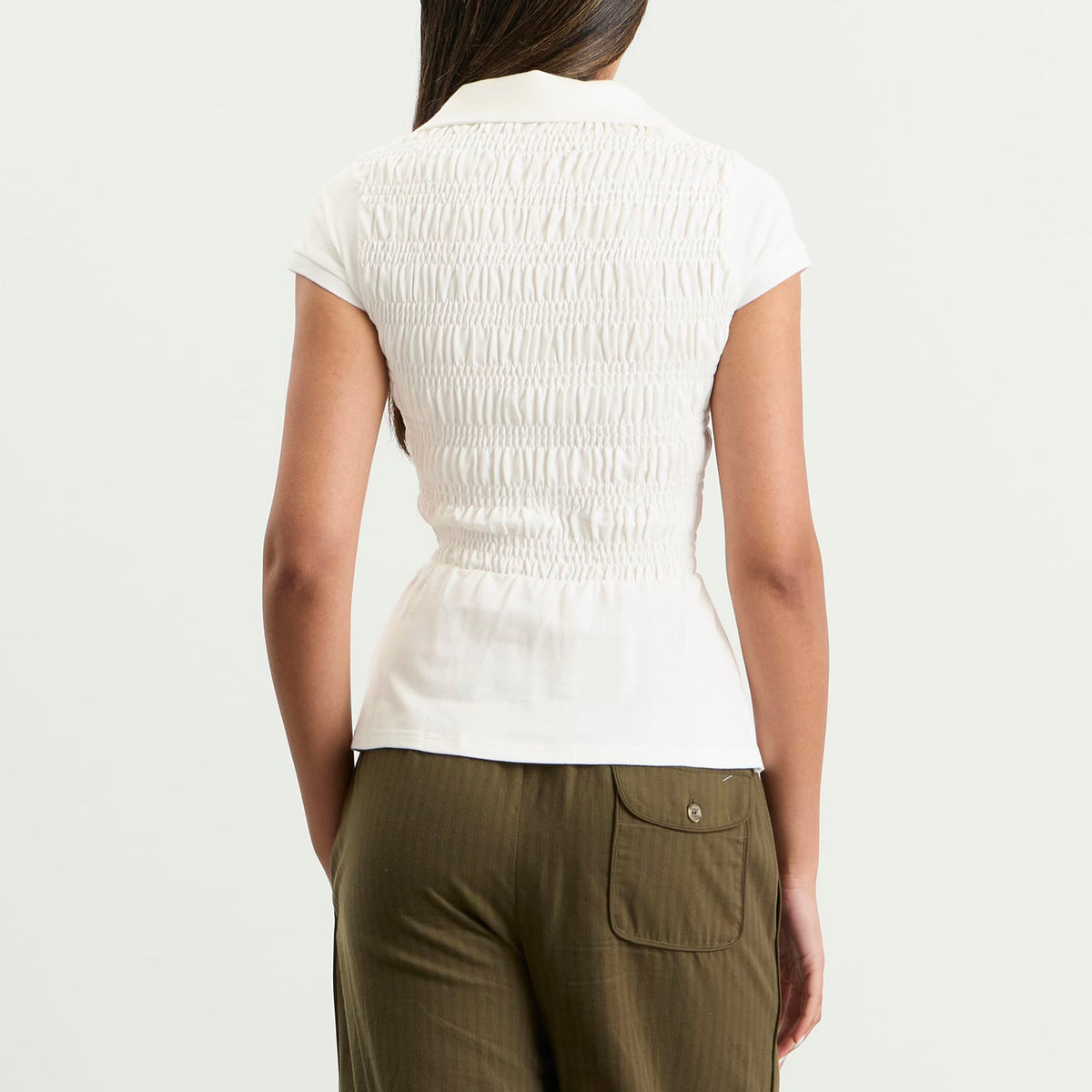 Peachy Den Ferdinand Polo Top