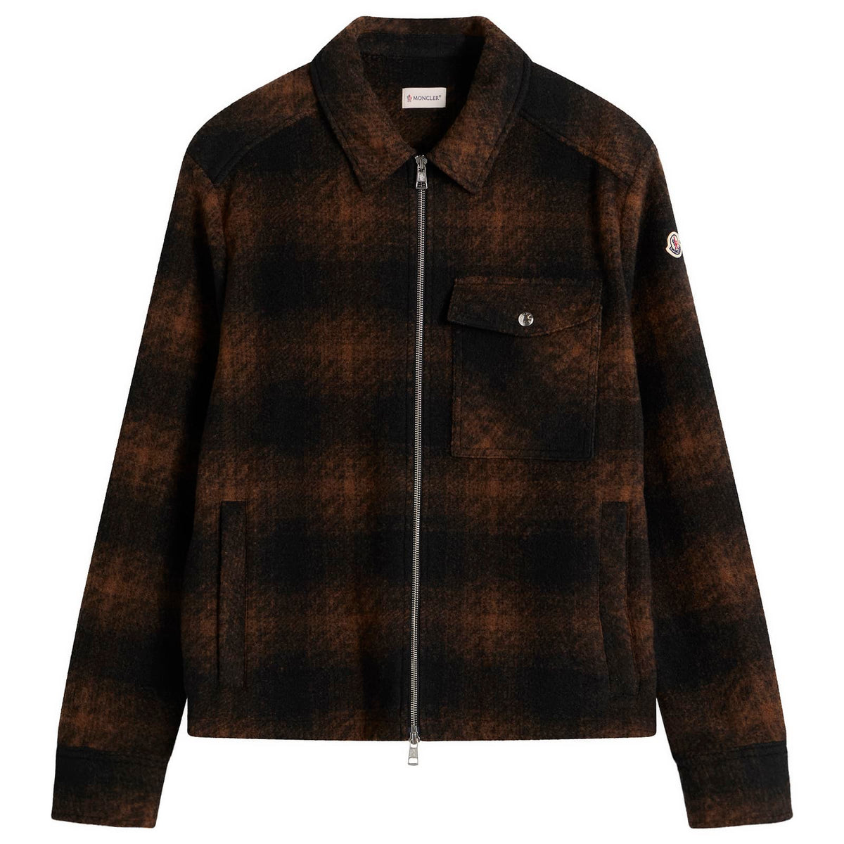 Moncler Check Shirt Jacket