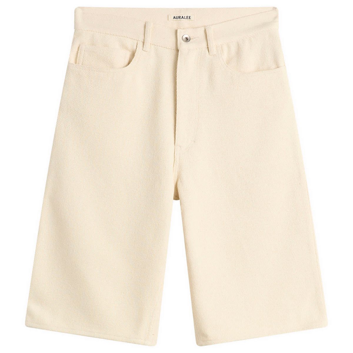 Auralee Denim Wide Shorts