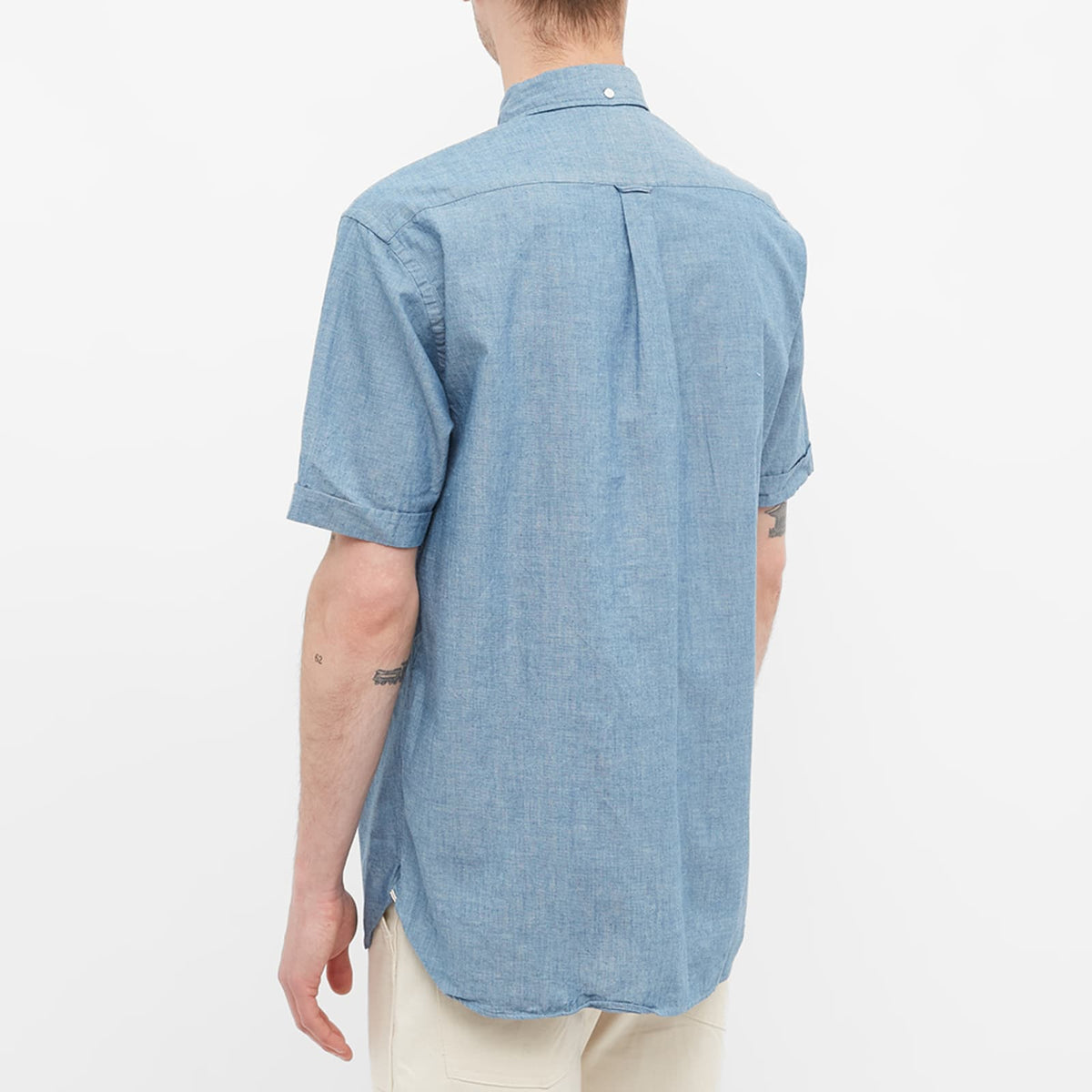 Beams Plus Popover Chambray Shirt
