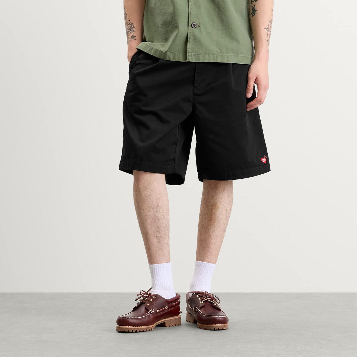 Human Made Pleated Skater Shorts
