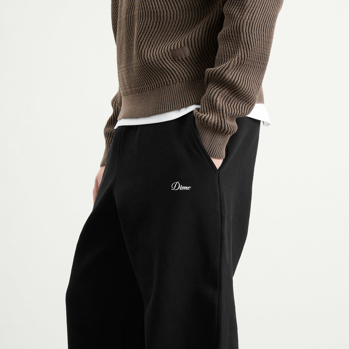 Dime Cursive Small Logo Sweatpants