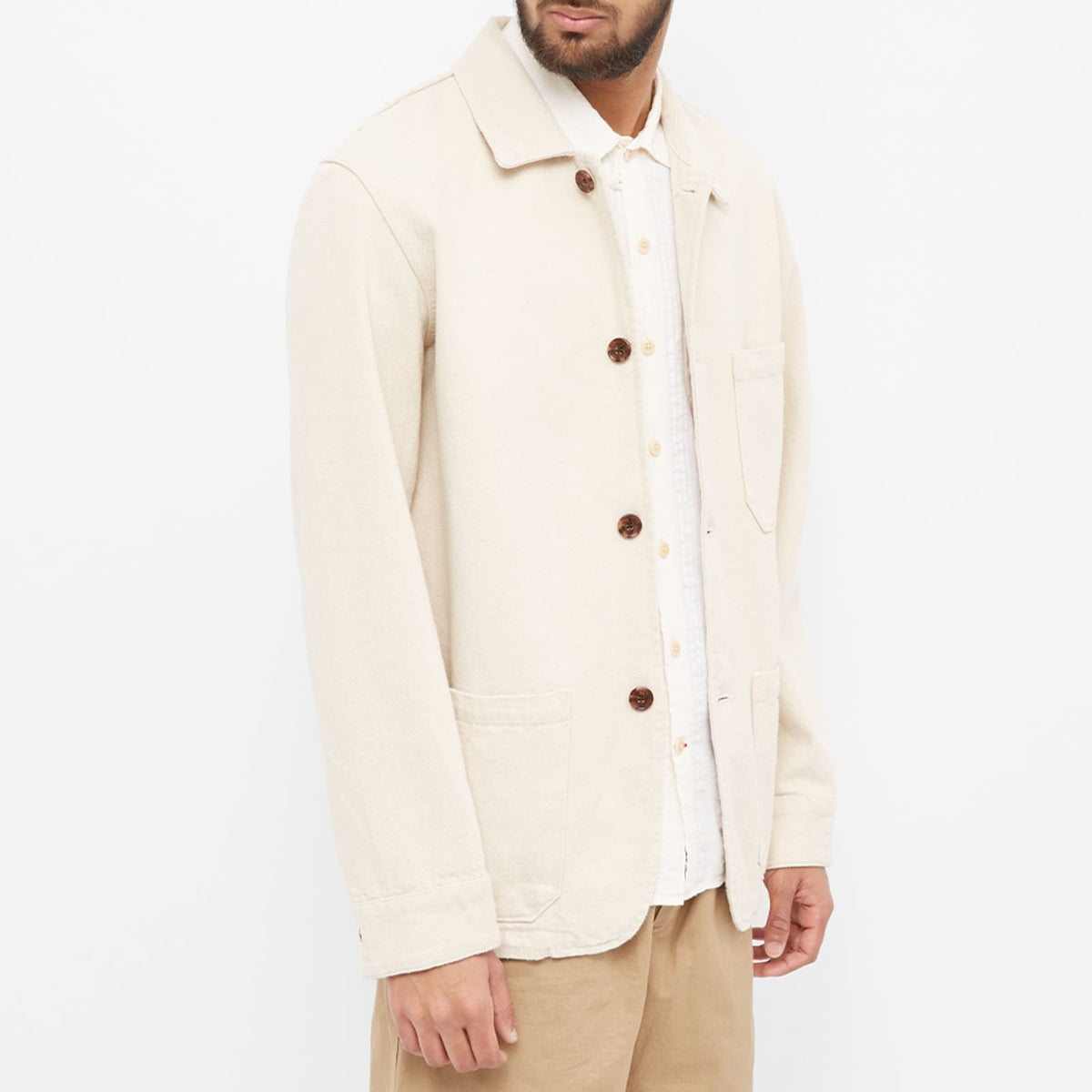 Portuguese Flannel Labura Denim Chore Jacket