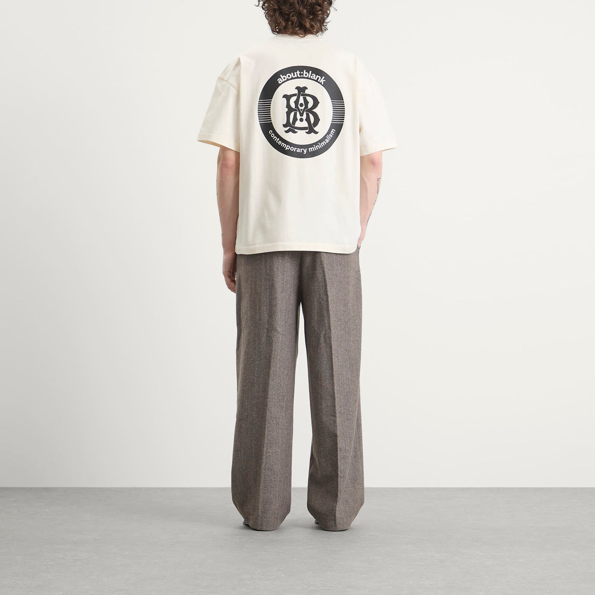 about:blank Disc T-Shirt