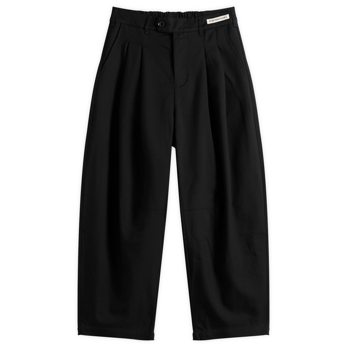 Porter James Dart-Knee Pleated Trousers