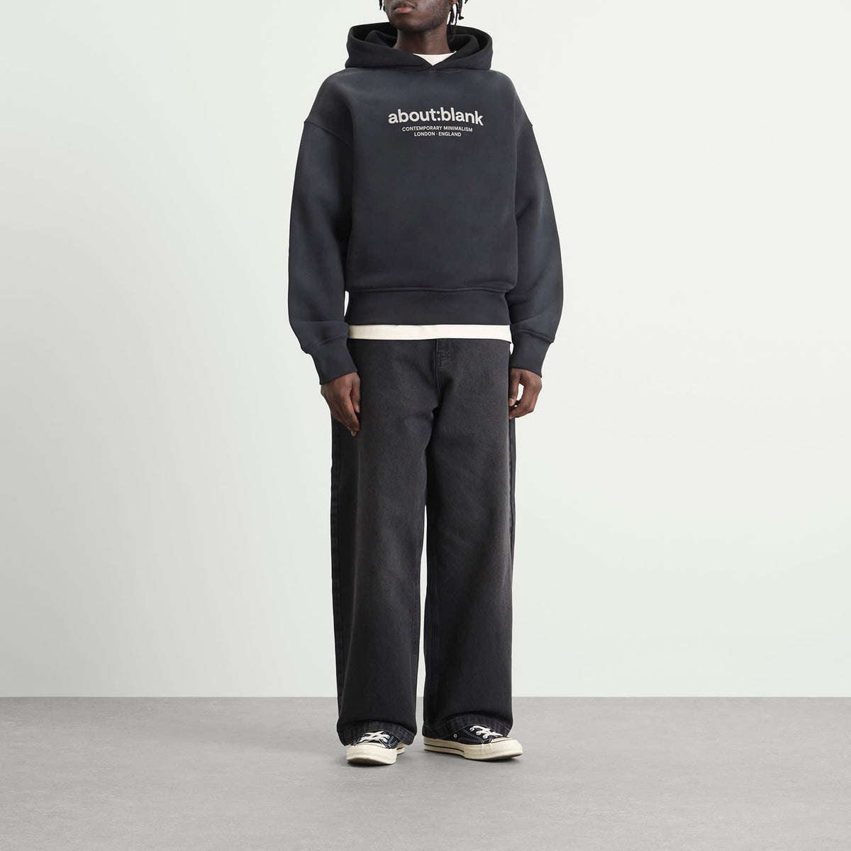 about:blank Wide Leg Denim