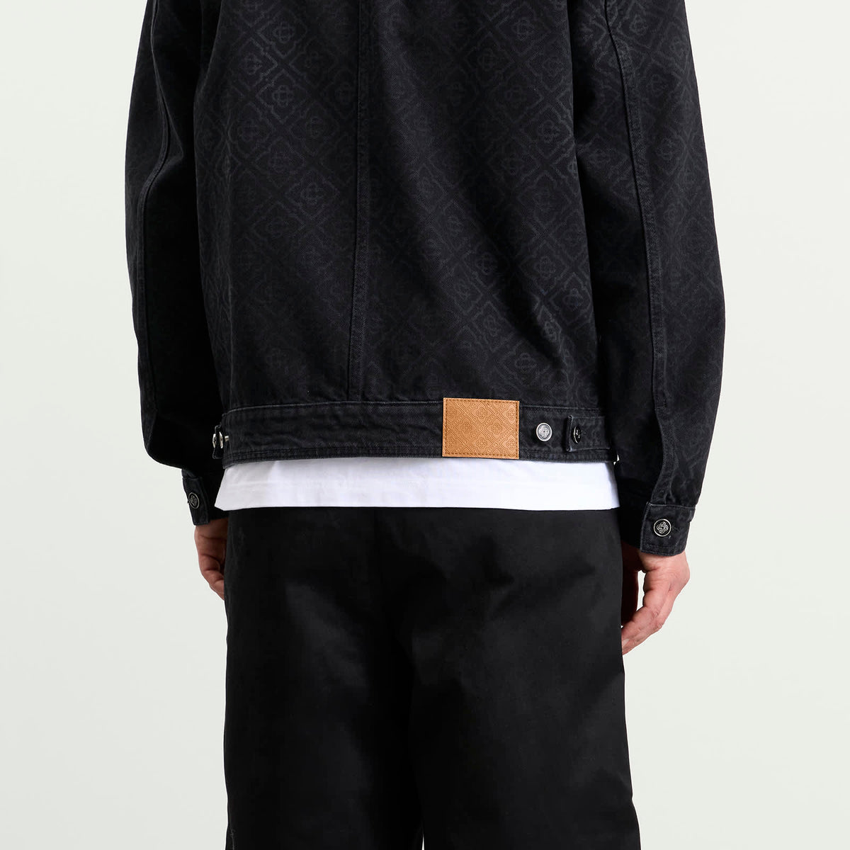Casablanca Black Monogram Jacket