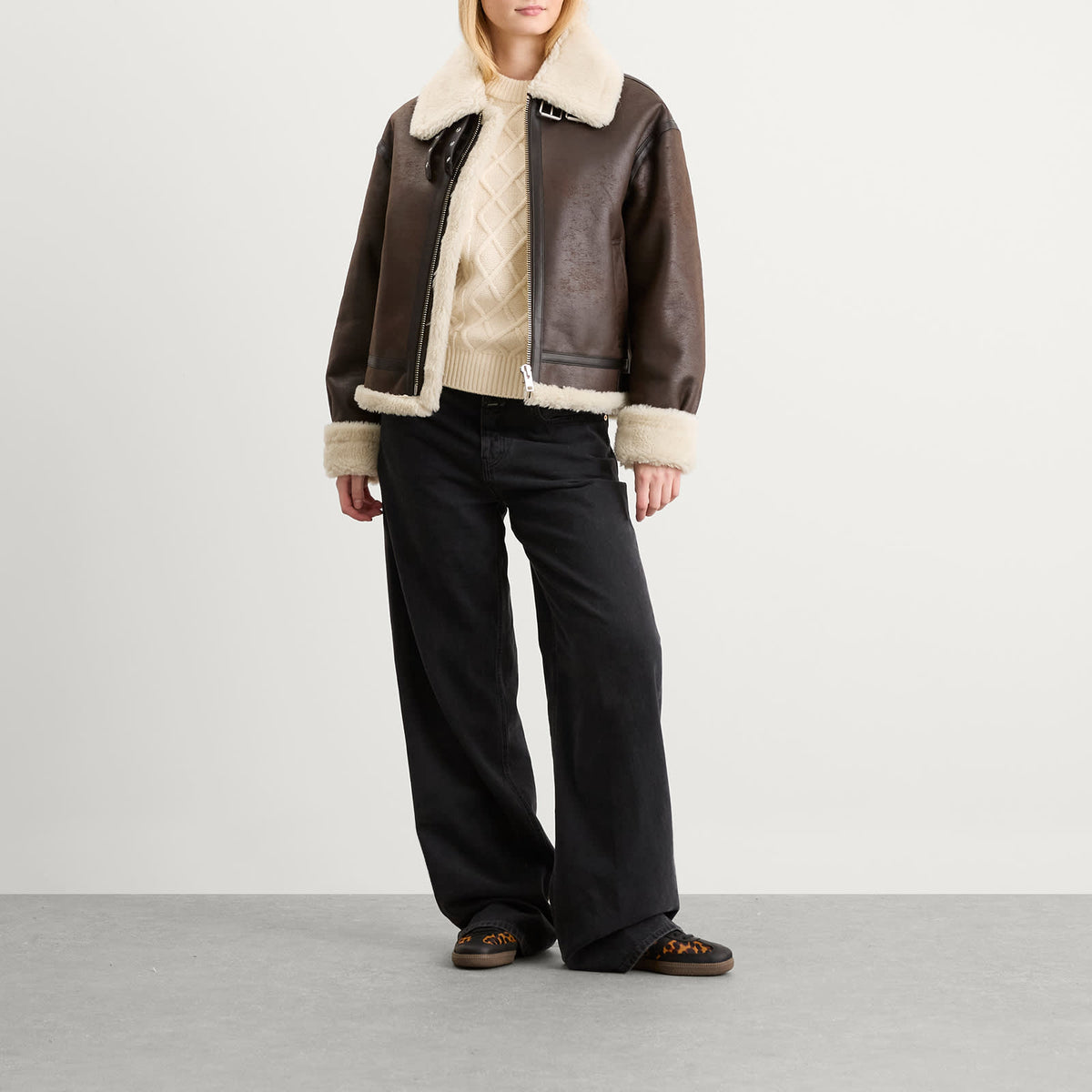 Dunst Oversized Shearling Jacket
