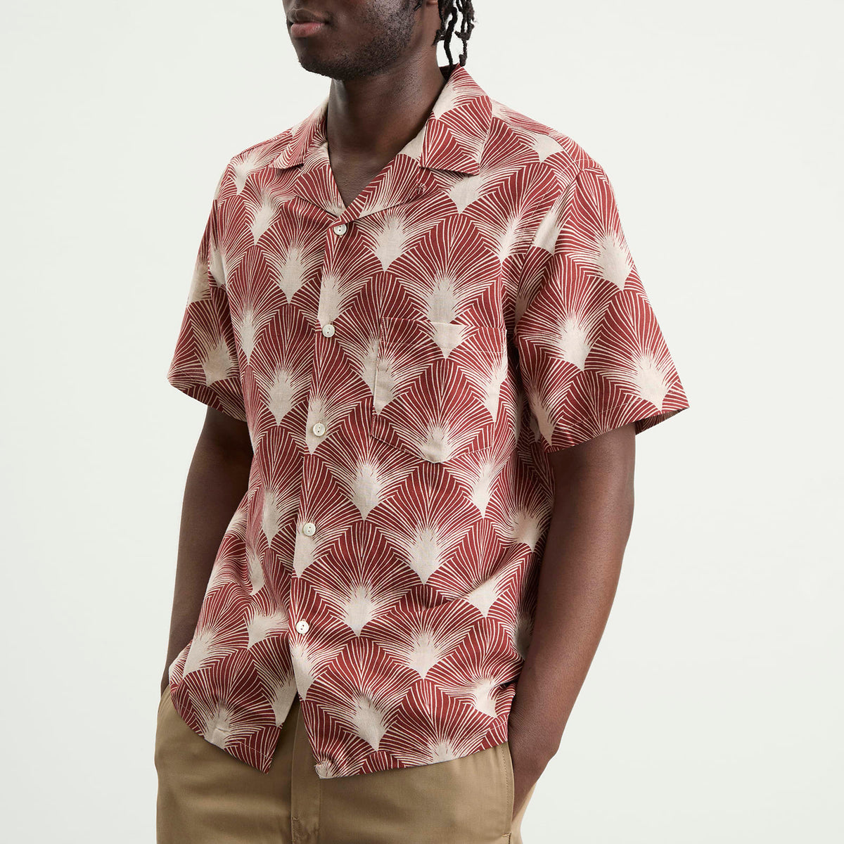 Portuguese Flannel Feathers Vacation Shirt