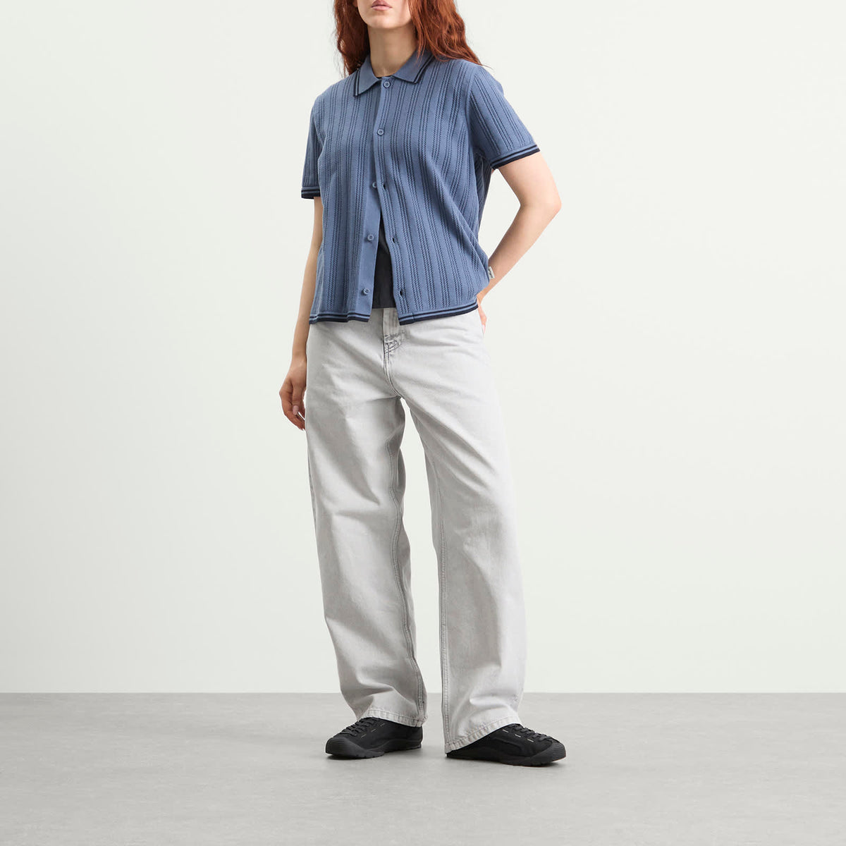 Carhartt WIP Short Sleeve Ramsey Knit Shirt