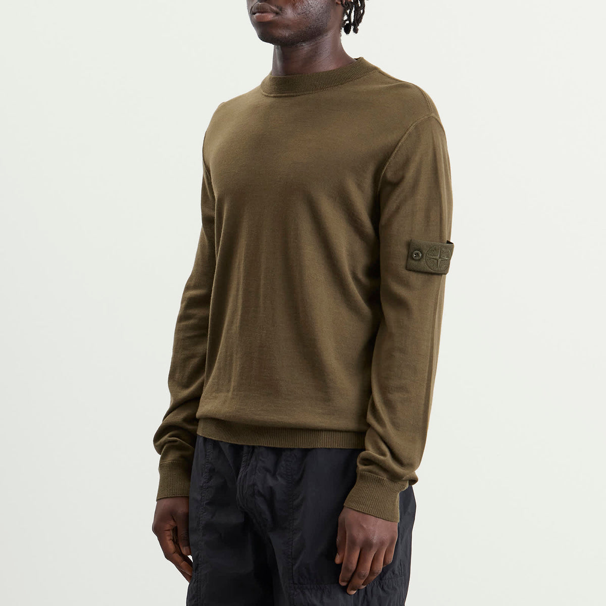 Stone Island Ghost Light Pure Wool Jumper