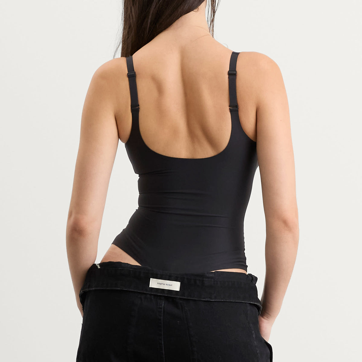 SKIMS Body Unlined Plunge Thong Bodysuit