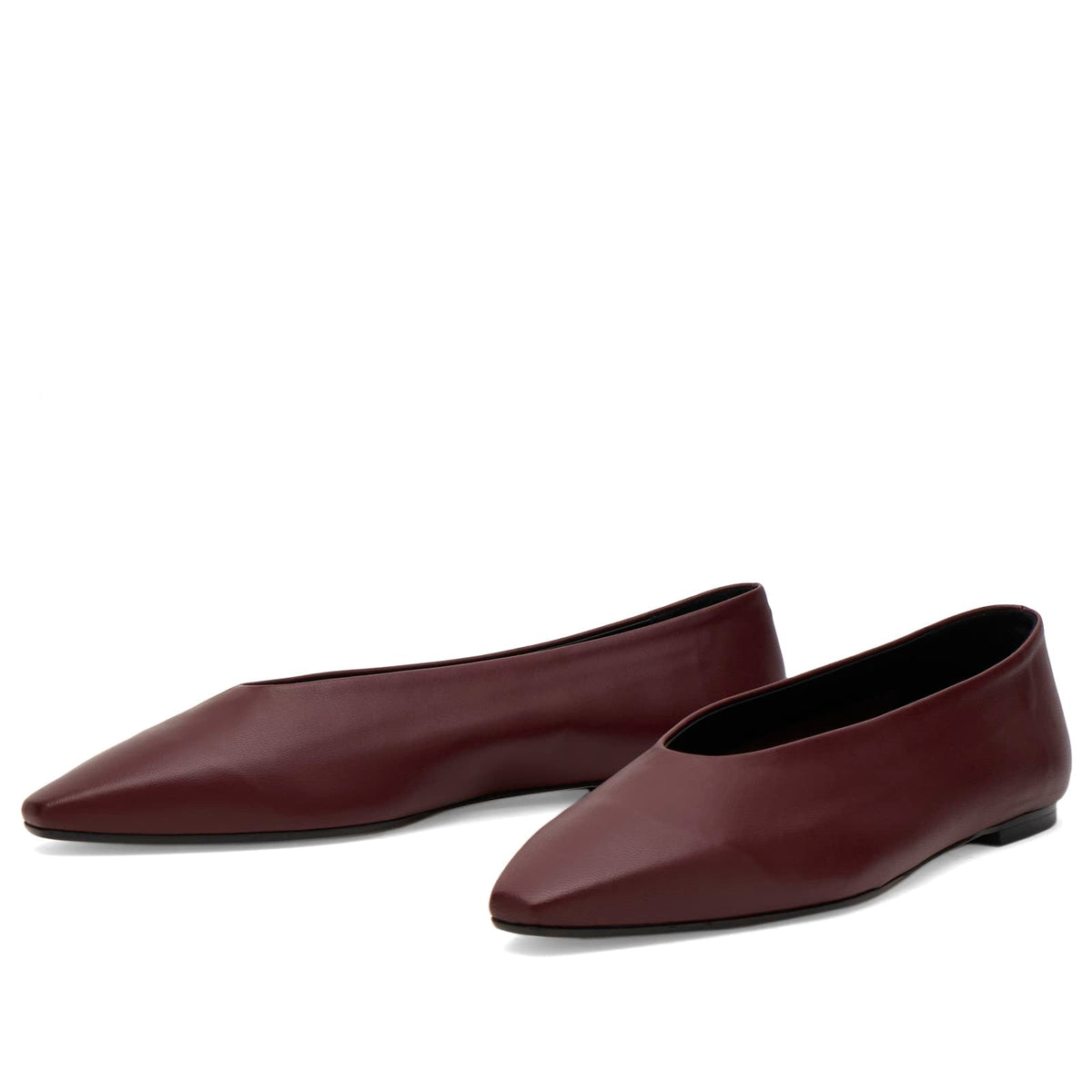 Aeyde Betty Square Toe Ballet Flats