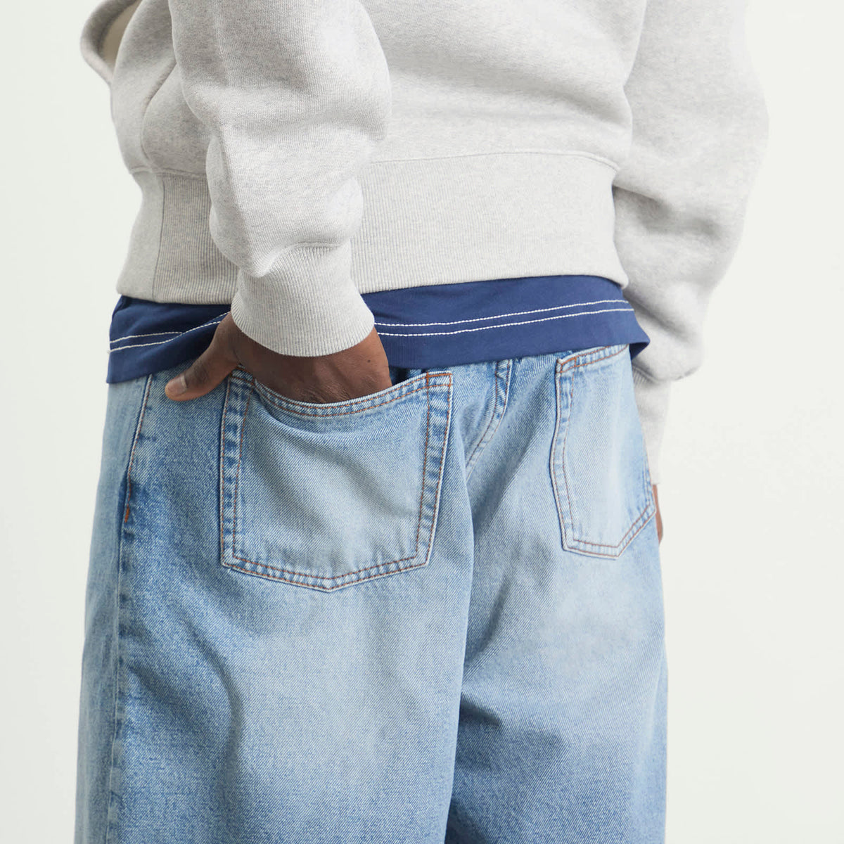 AMI Paris Large Fit Bermuda Shorts