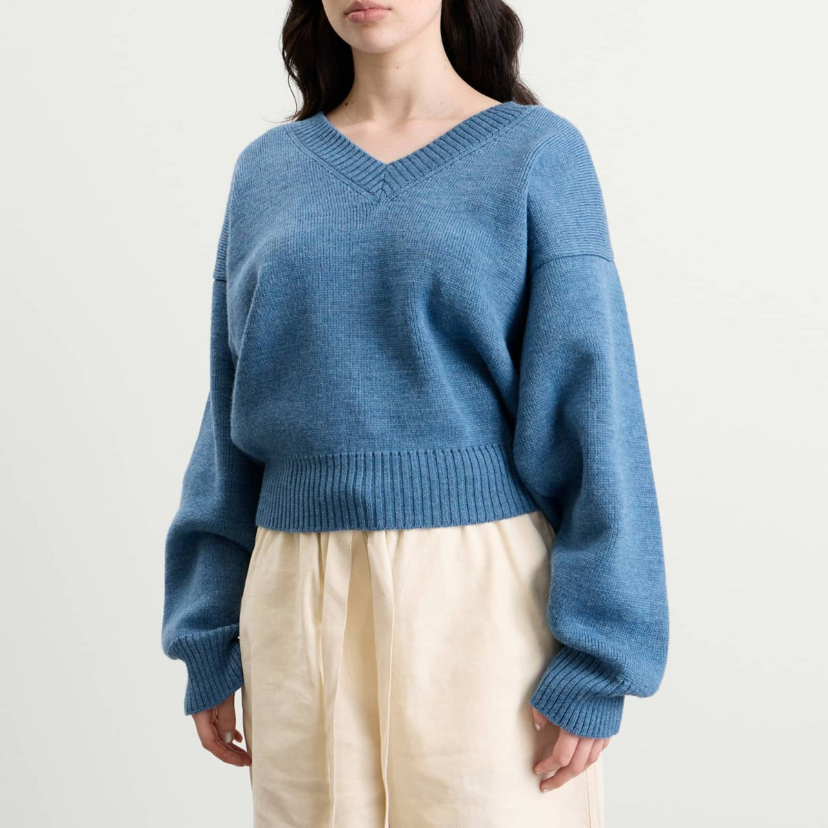 Róhe V-Neck Knitted Jumper