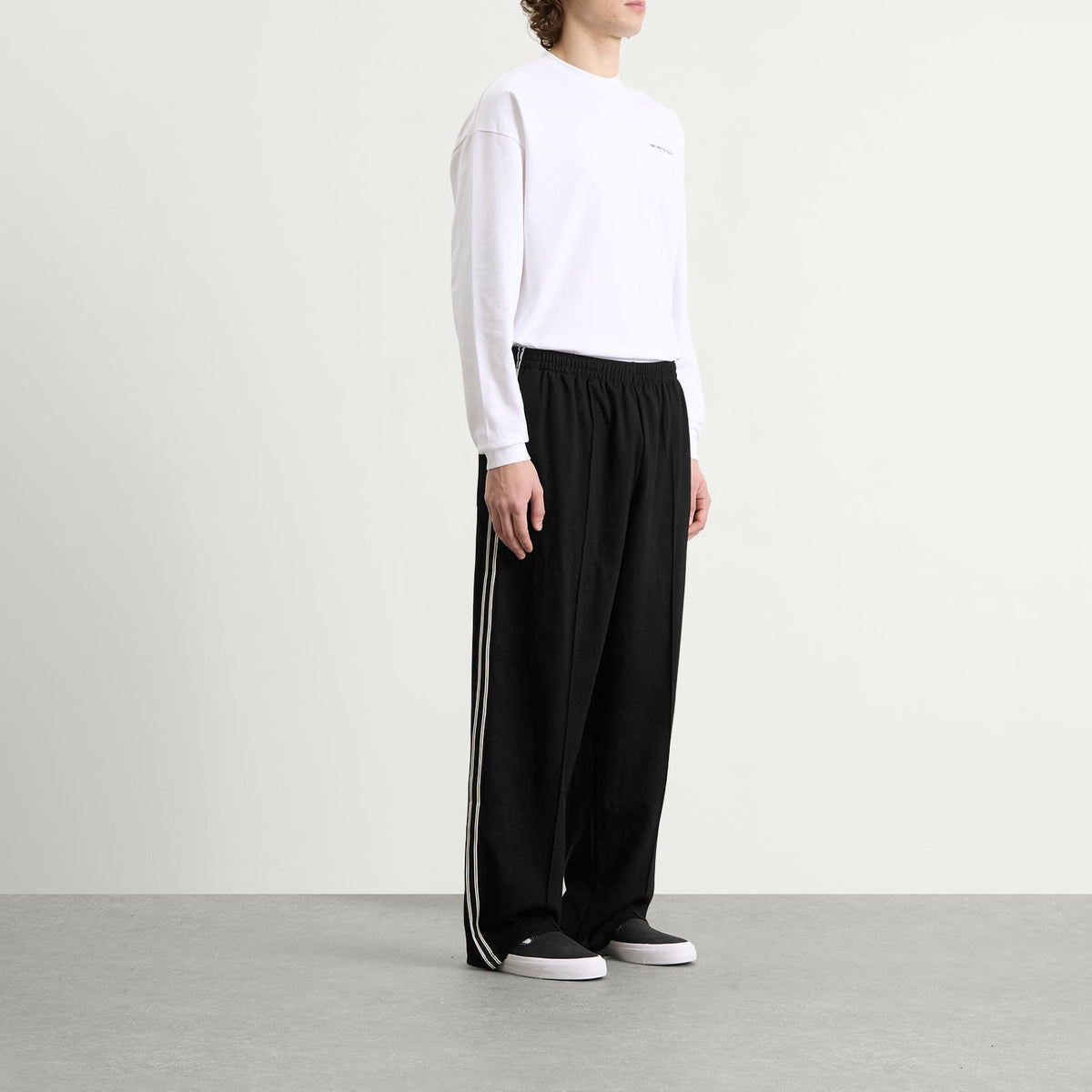 MKI Wide Fit Poly Track Pants