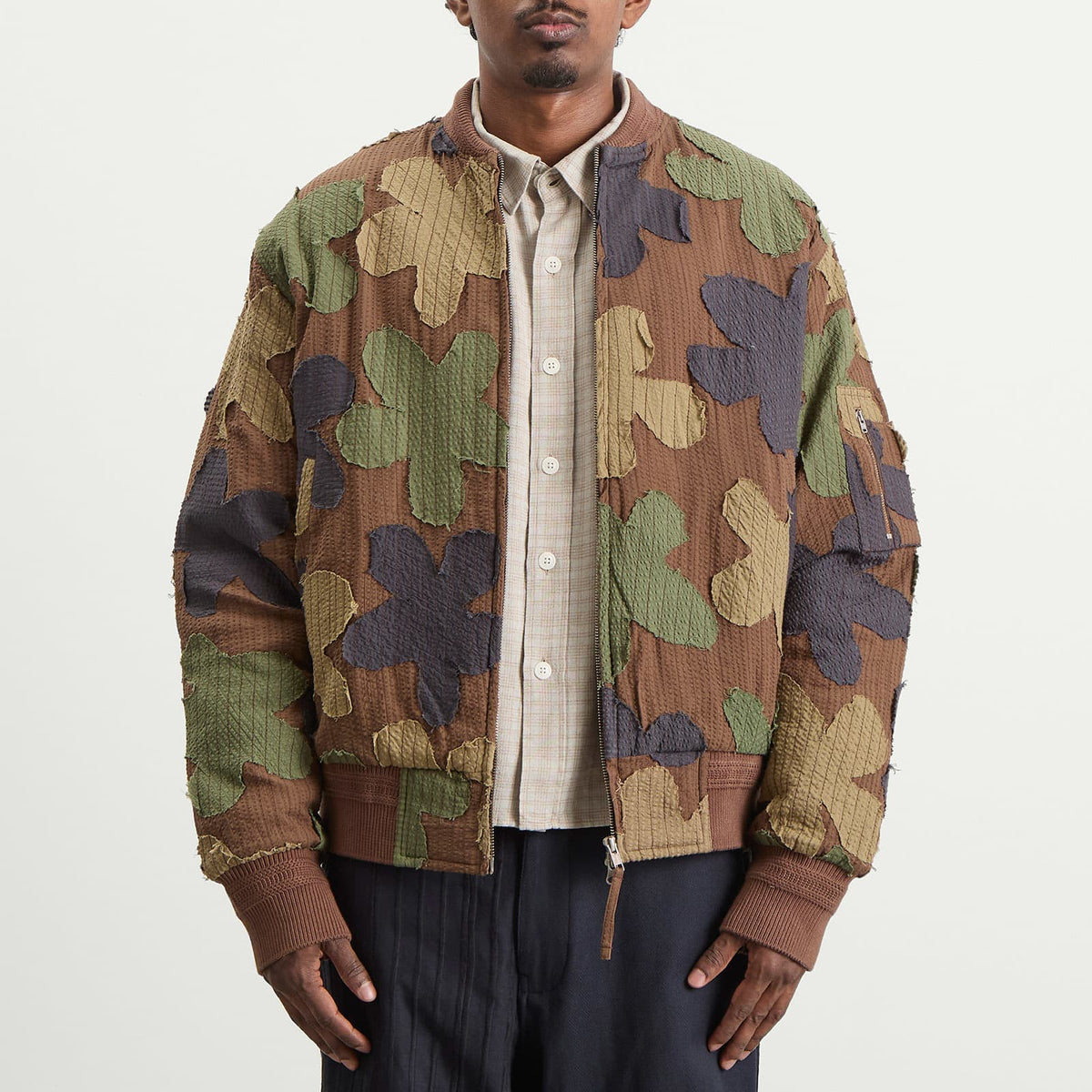 Kardo Max Camo Bomber Jacket