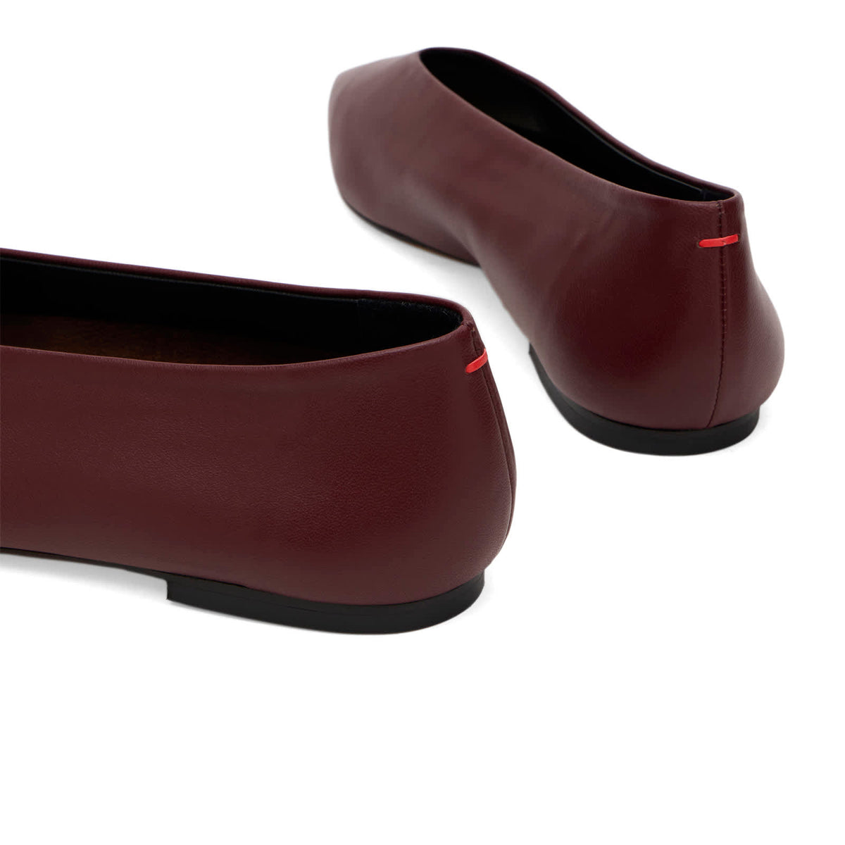 Aeyde Betty Square Toe Ballet Flats