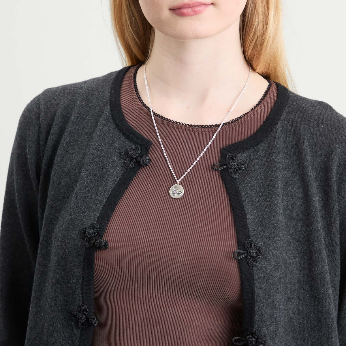 Frederick Grove Snake Pendant Necklace