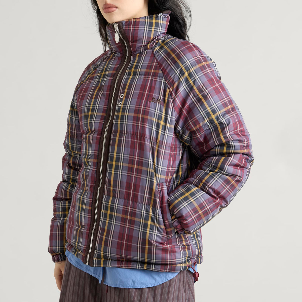 Damson Madder Reversible Opal Puffer Jacket