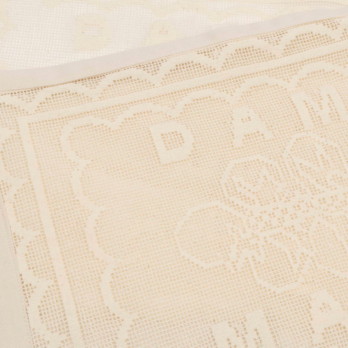Damson Madder Nonnas House - Ercu Filet Lace Placemats
