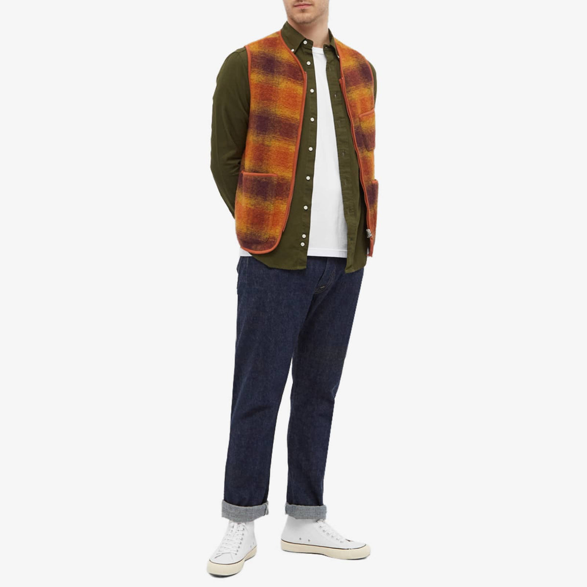 Gitman Vintage Button Down Overdyed Oxford Shirt