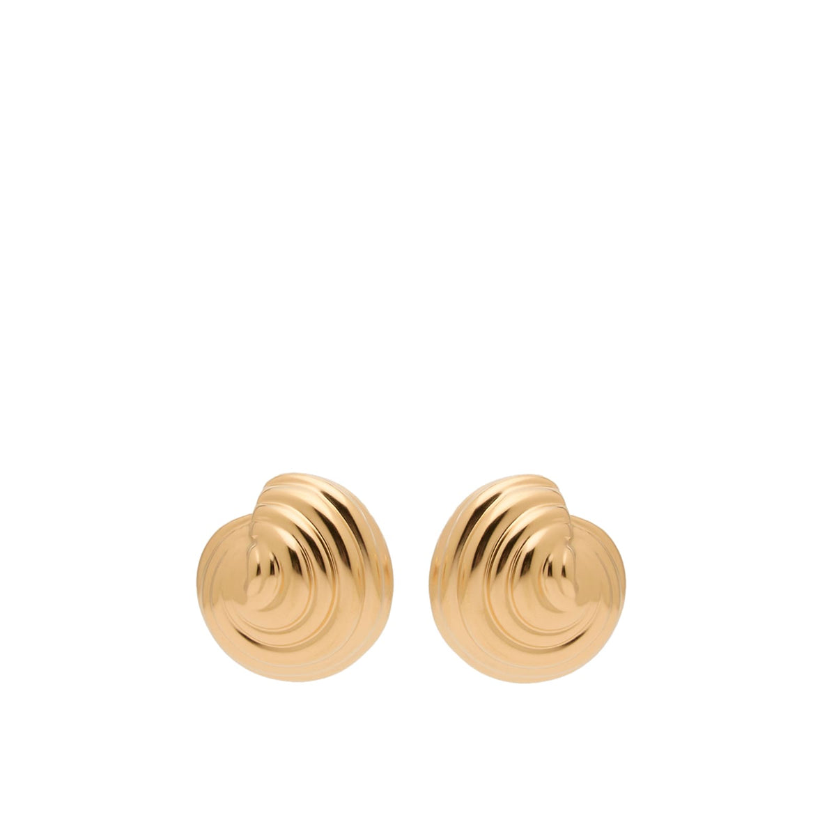 Missoma Shell Dome Oversized Stud Earrings