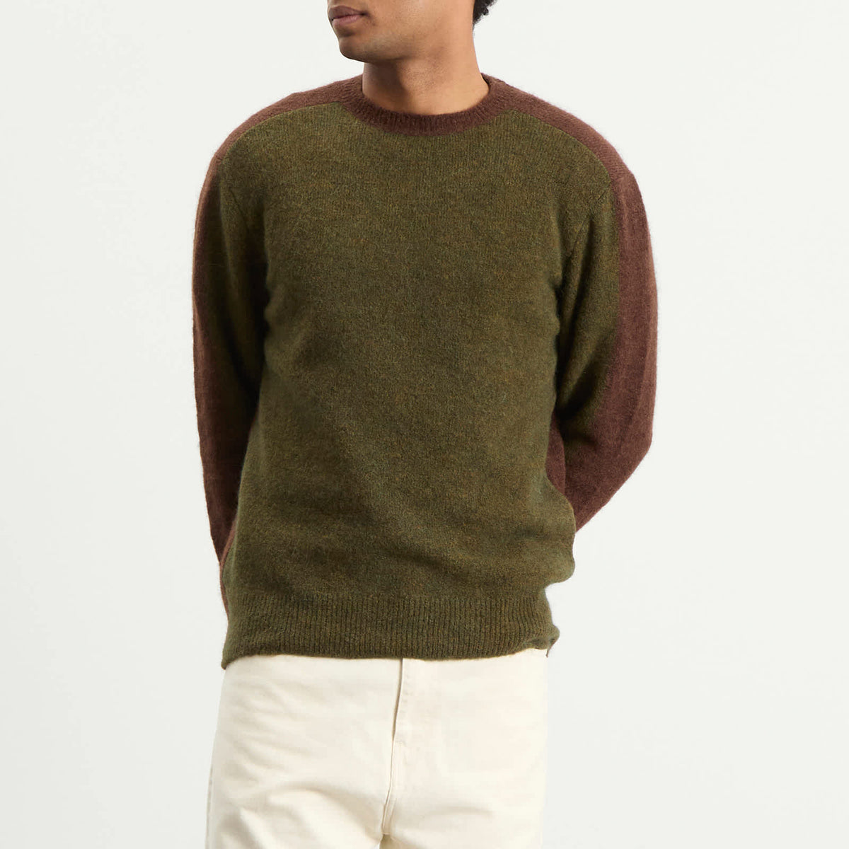 Foret Alpine Conrast Crew Neck Jumper
