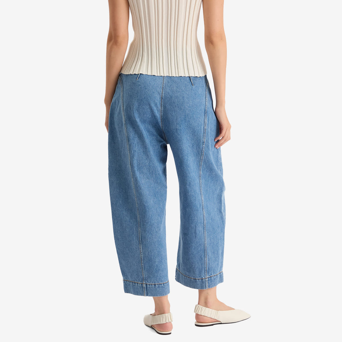 ALÉMAIS Stephi Cocoon Leg Denim Jeans