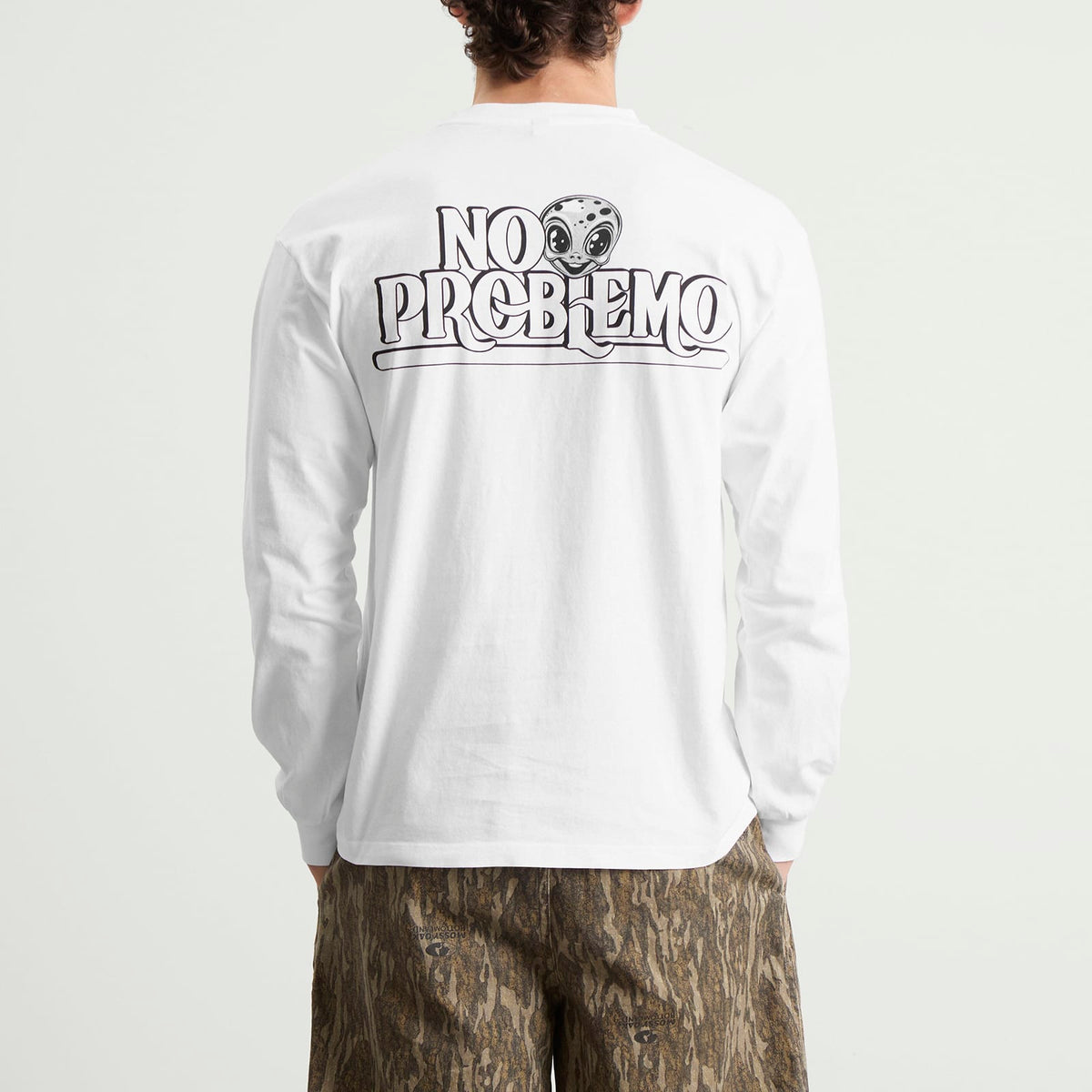 No Problemo Stickers Long Sleeve T-Shirt
