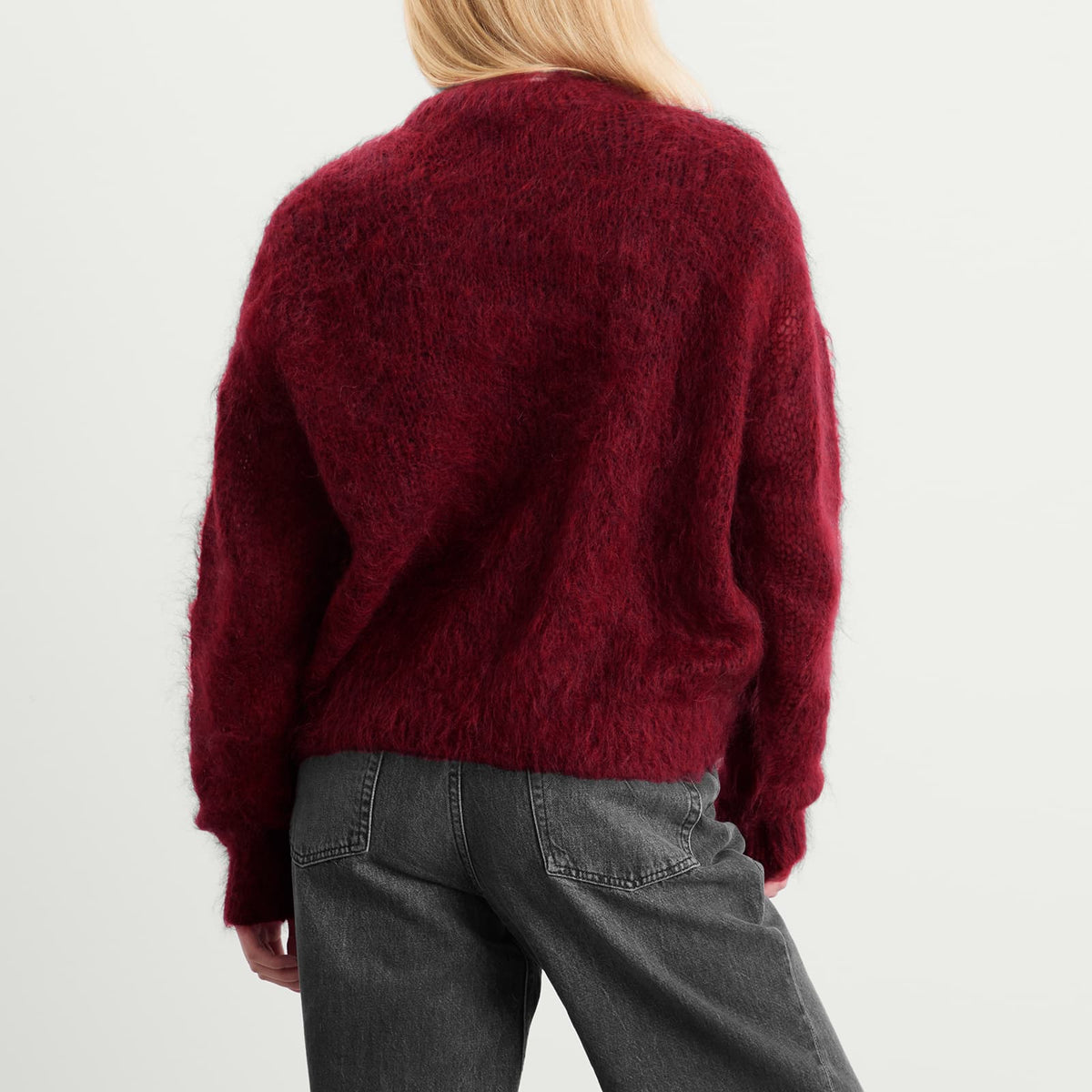 Isabel Marant Mirella Fluffy Logo Knit