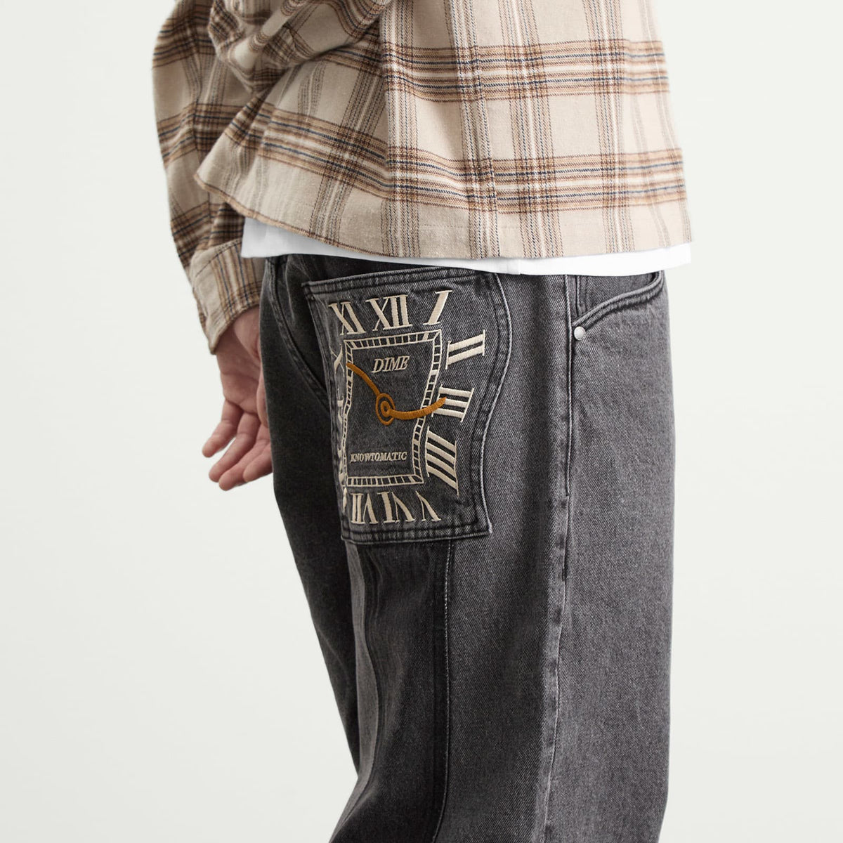 Dime Baggy Denim Pants