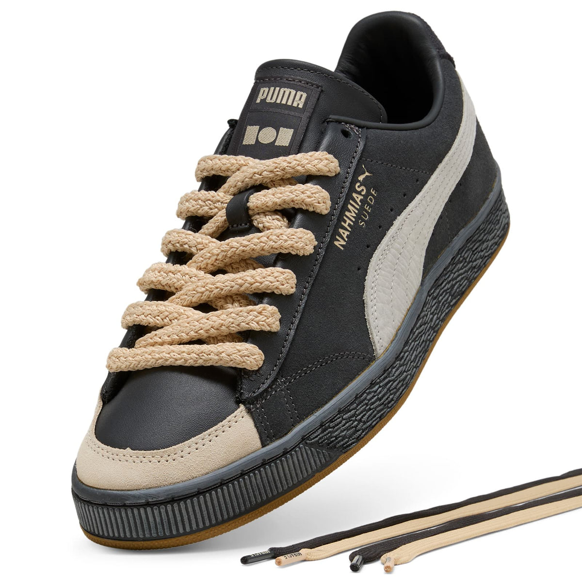 Puma x Nahmias Suede 'Vintage Black' Sneaker