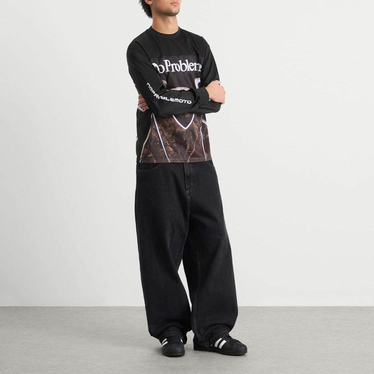 No Problemo Alien Long Sleeve Moto Jersey