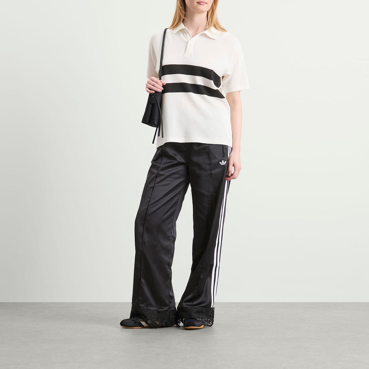 adidas Firebird Satin Lace Track Pant
