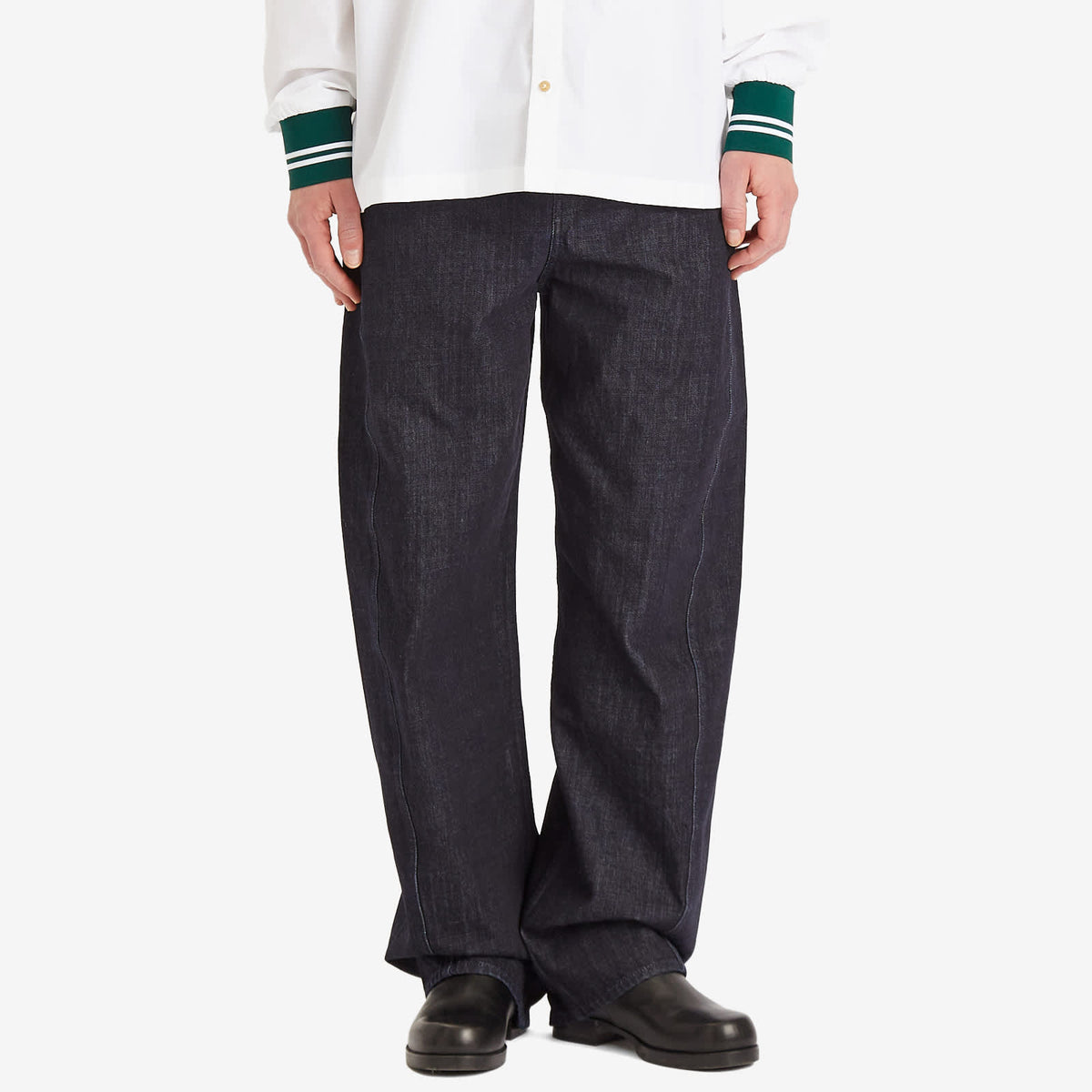 Jacquemus Indigo Wash Denim Jeans