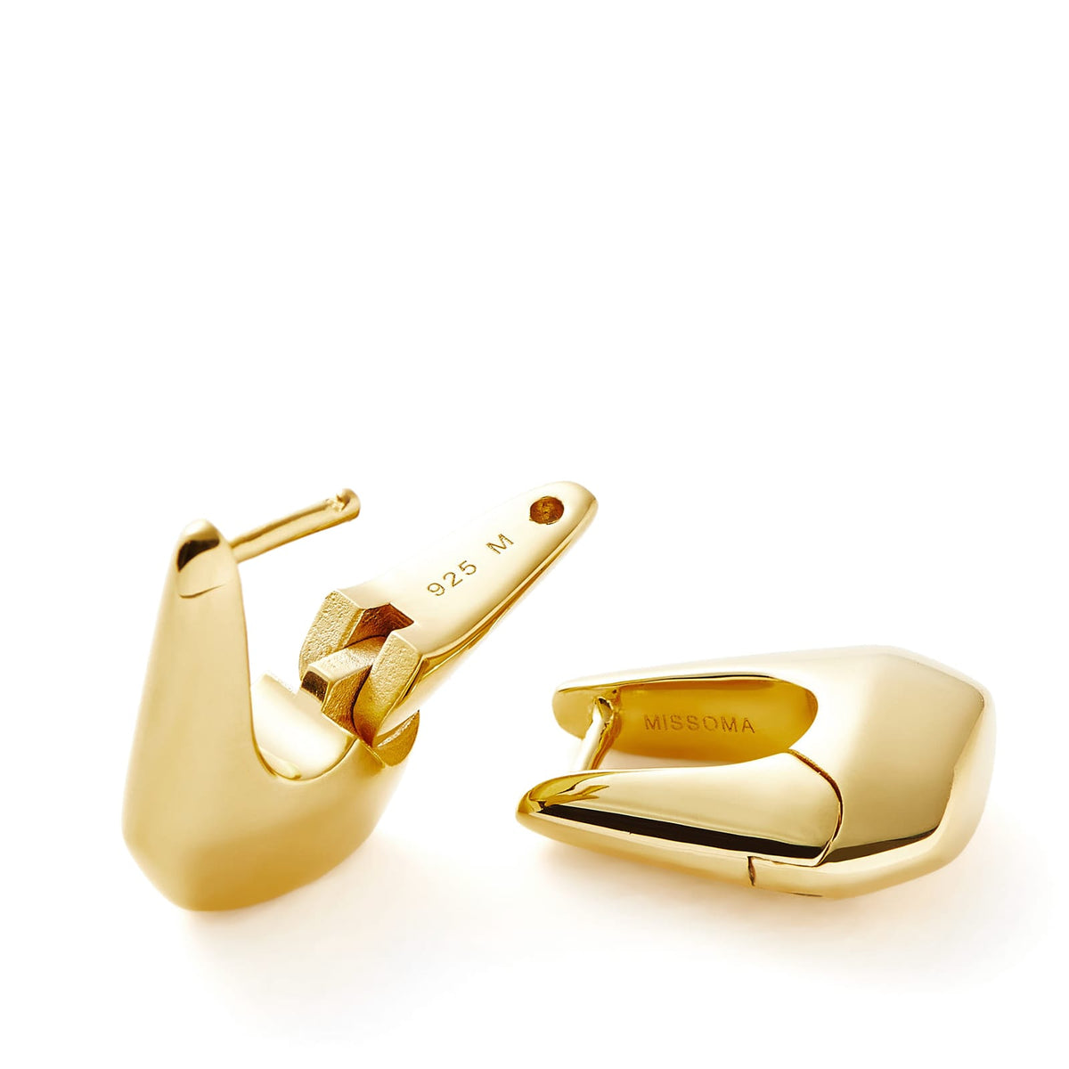 Missoma x Lucy Williams Arco Small Hoop Earrings