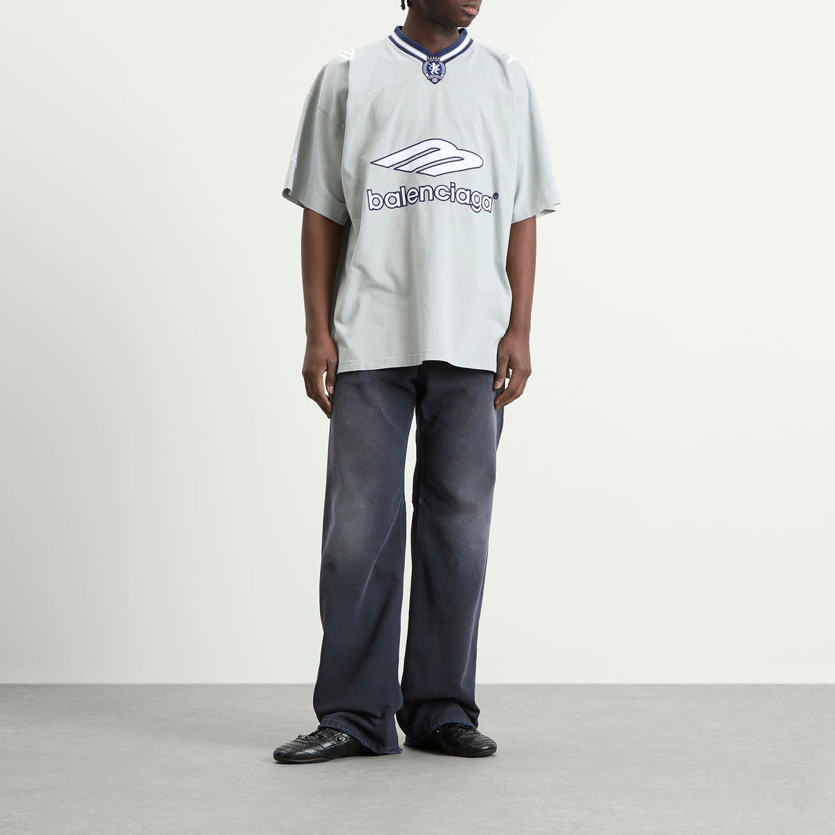 Balenciaga Curved Knee Pants