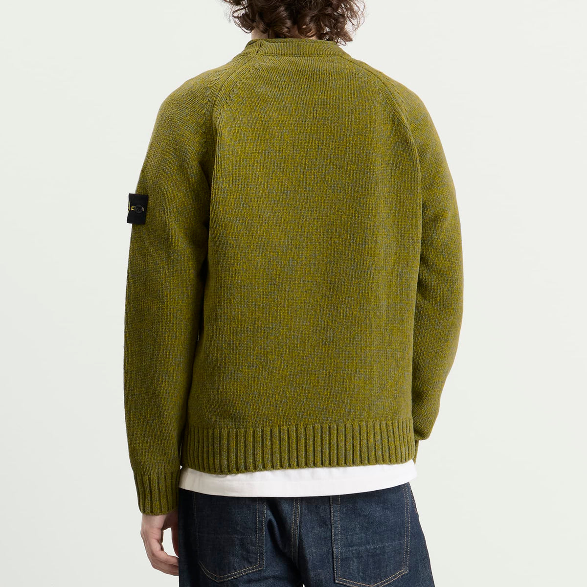 Stone Island Mouline Cotton Chenille Jumper
