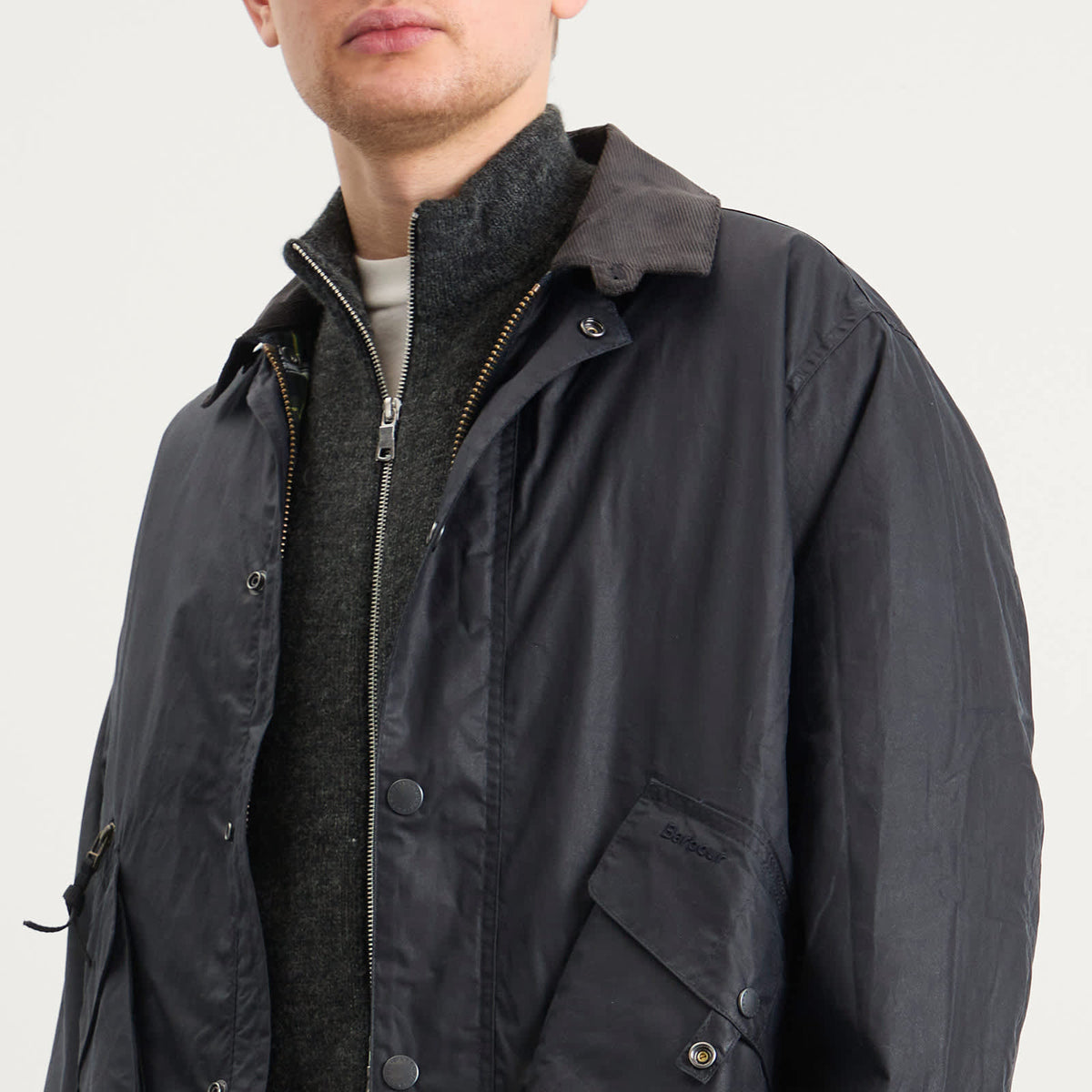 Barbour Heritage+ Modified Endurance Wax Jacket