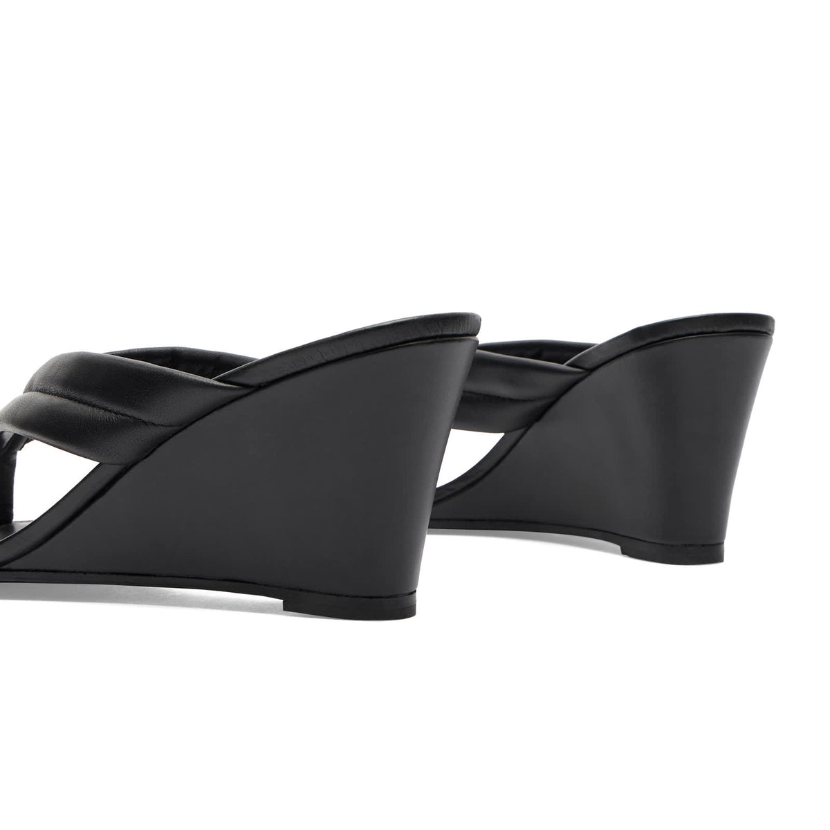 St. Agni Stitch Detail Thong Wedge