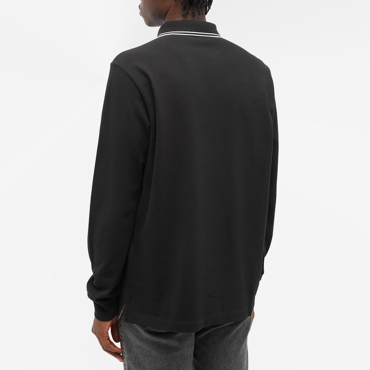 Stone Island Long Sleeve Patch Polo