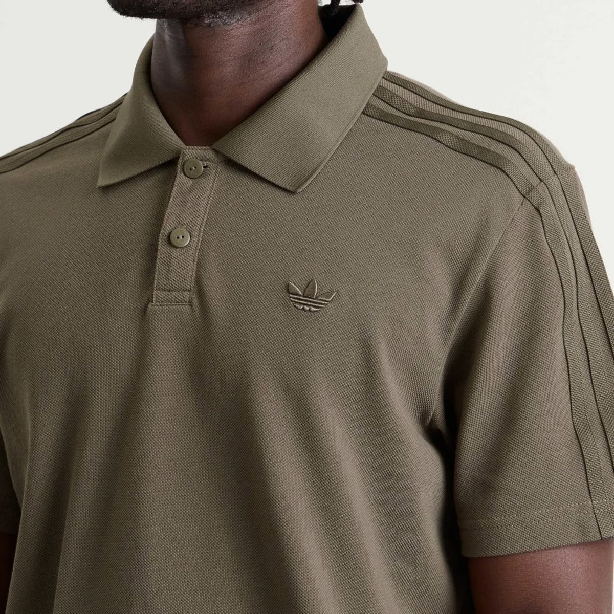 Adidas 3 Stripe Polo
