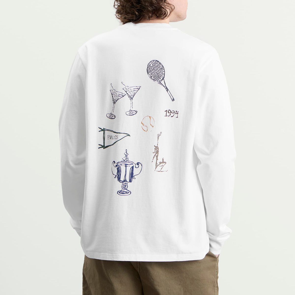 Palmes Pennant Longsleeve T-Shirt