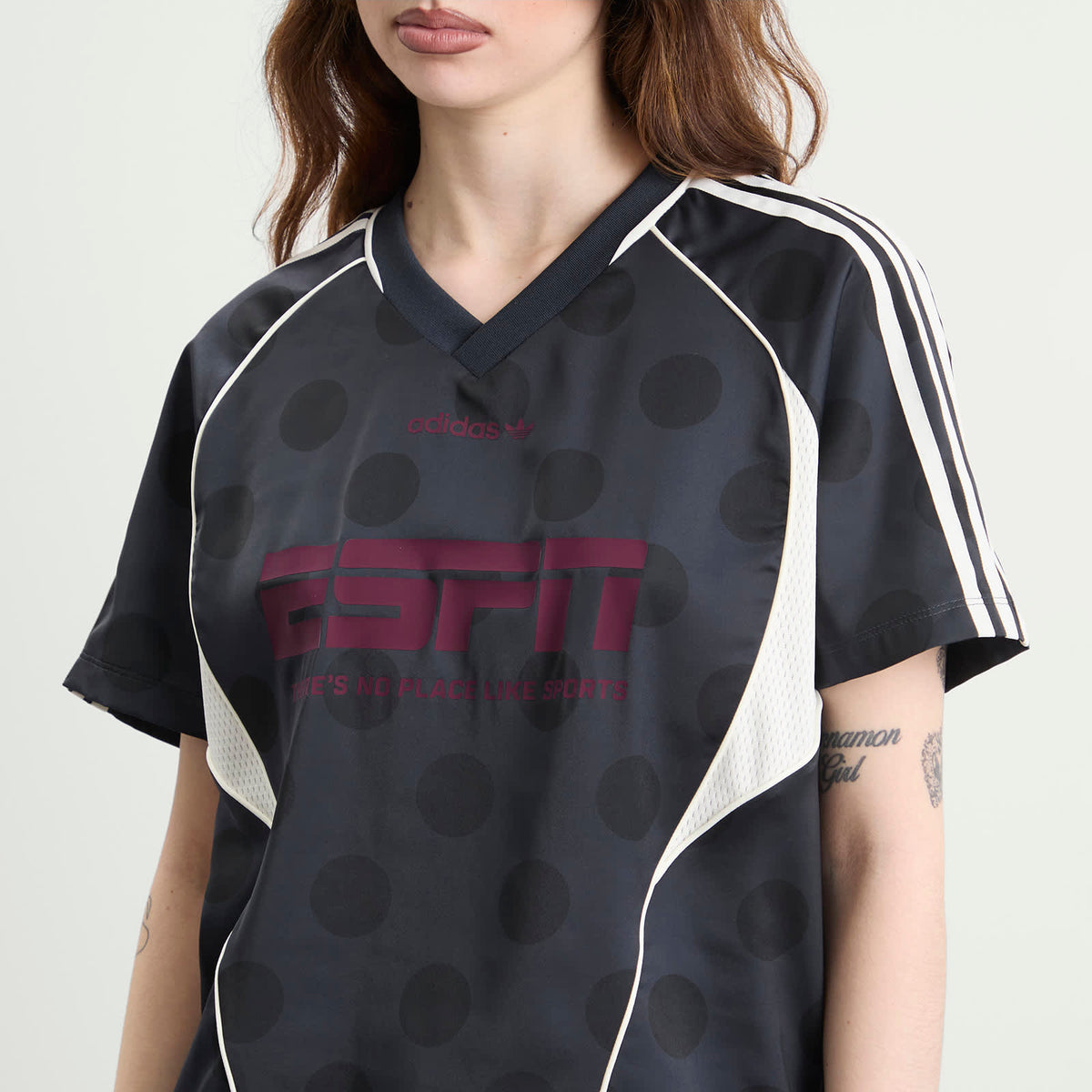 adidas Polka Dot Short Sleeve Jersey