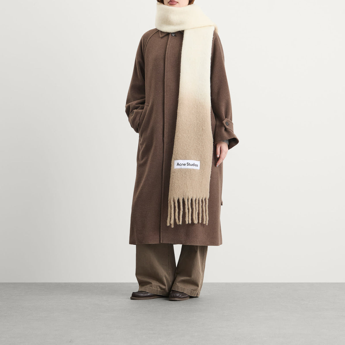 Acne Studios Vally Dip Dye Scarf