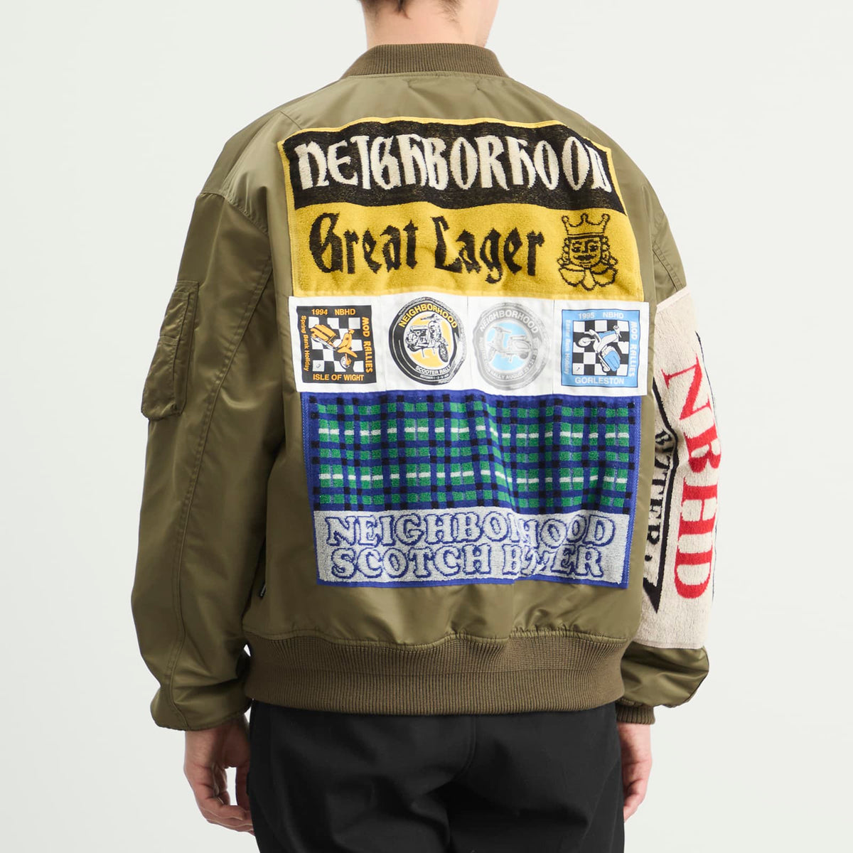 Neighborhood Mod Patch MA-1 Flight Jacket