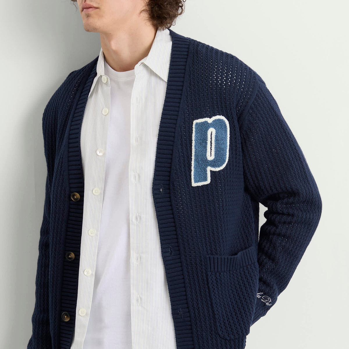 Les Deux Prince Lace Knitted Cardigan