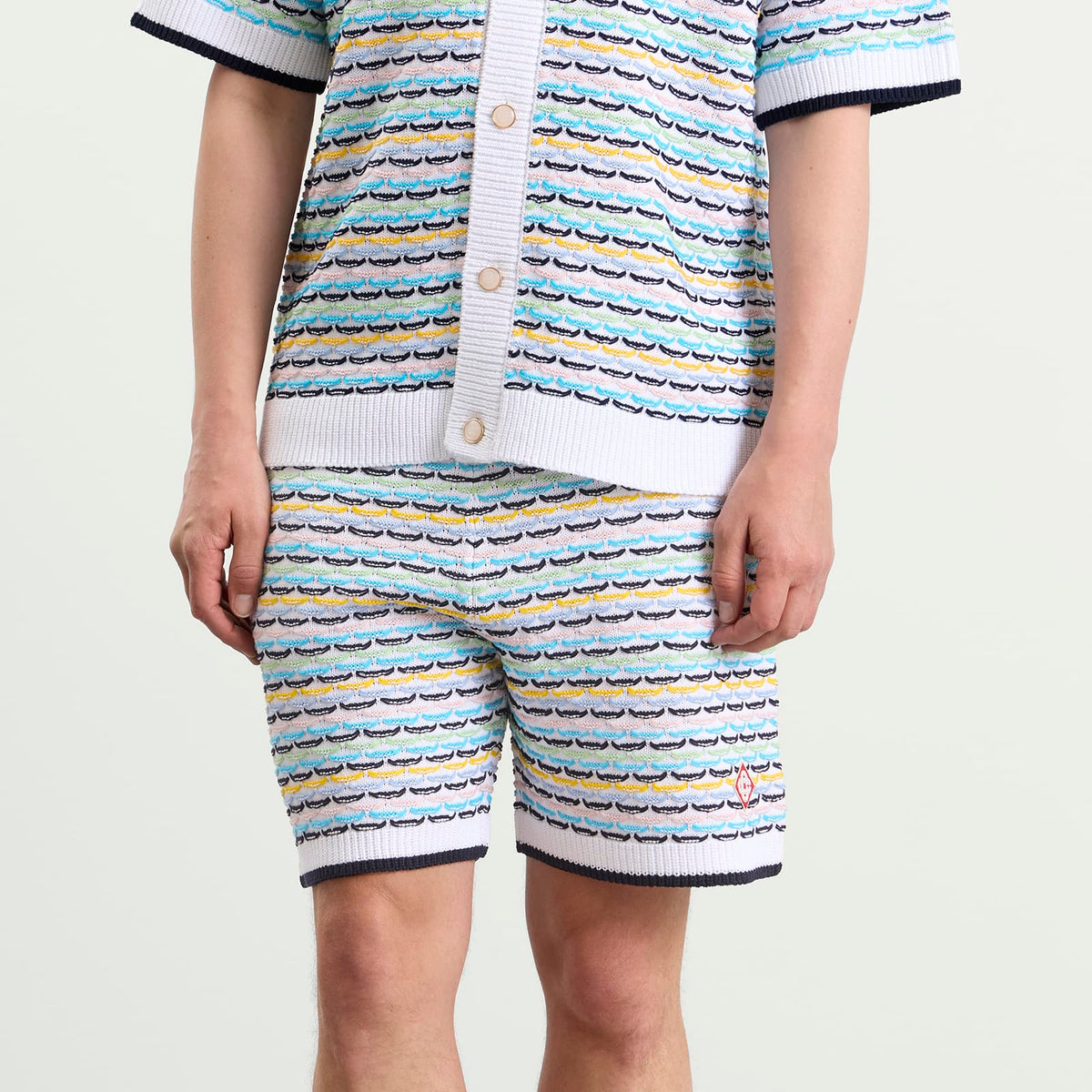 Casablanca Tuck Stitch Shorts